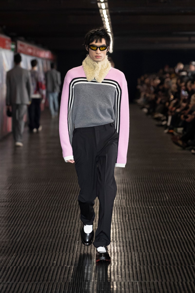 MSGM Fall/Winter 2024 Collection Milan Fashion Week Men's Menswear Runway Images