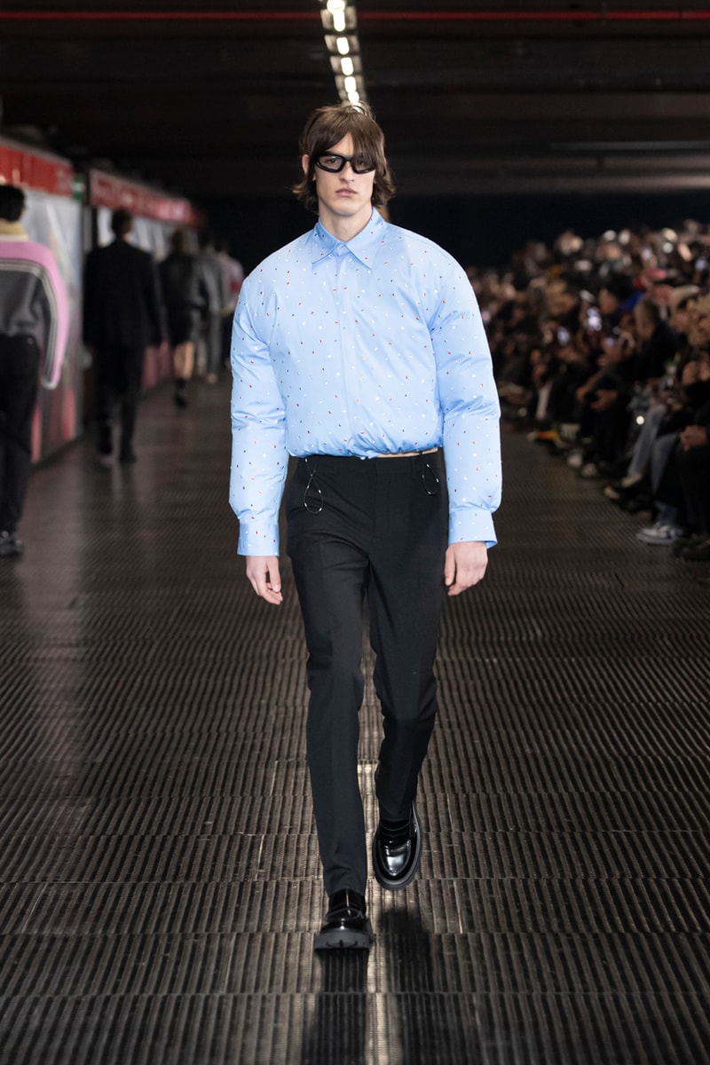 MSGM Fall/Winter 2024 Collection Milan Fashion Week Men's Menswear Runway Images