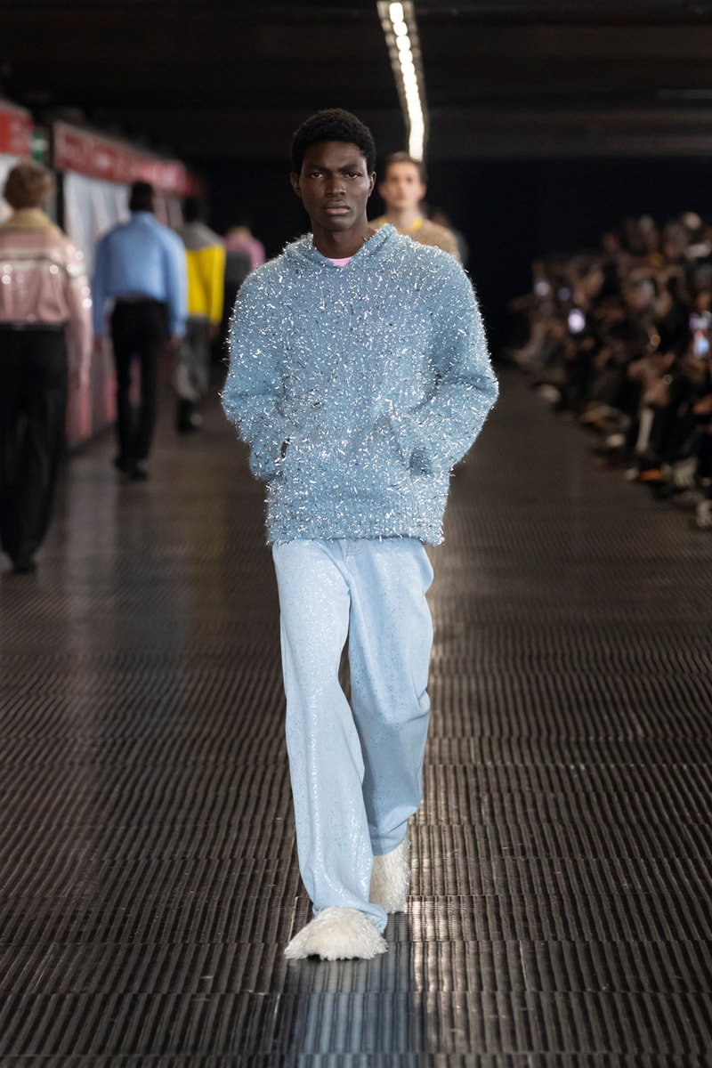 MSGM Fall/Winter 2024 Collection Milan Fashion Week Men's Menswear Runway Images