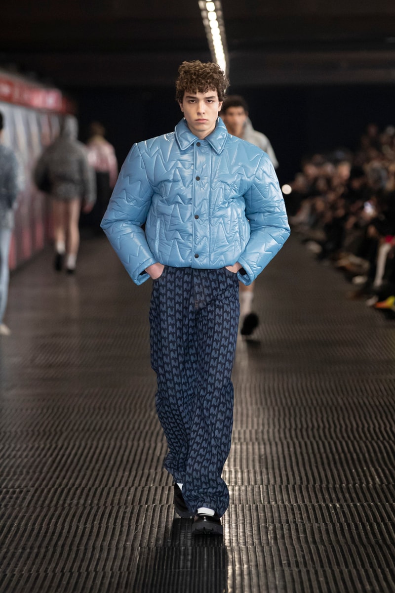 MSGM Fall/Winter 2024 Collection Milan Fashion Week Men's Menswear Runway Images