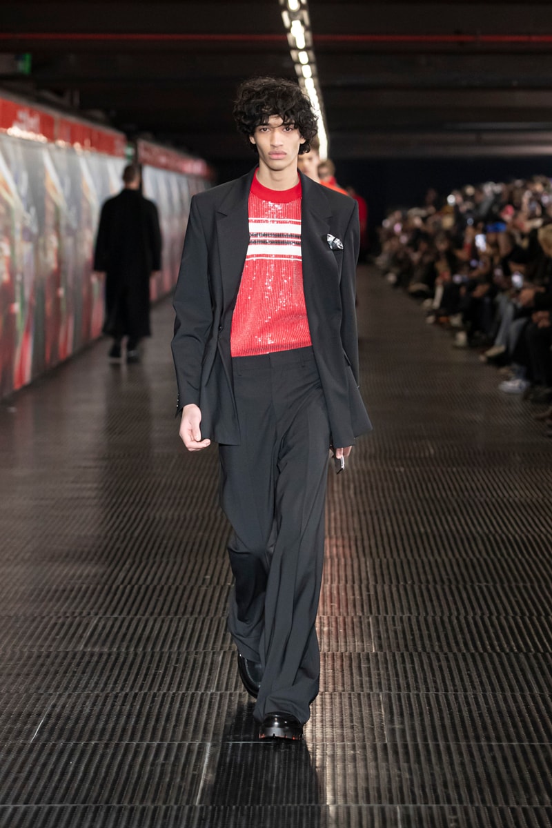 MSGM Fall/Winter 2024 Collection Milan Fashion Week Men's Menswear Runway Images