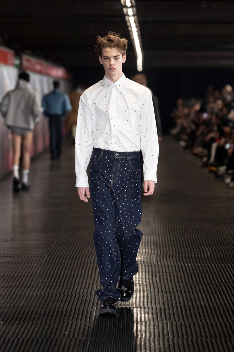 MSGM Fall/Winter 2024 Collection Milan Fashion Week Men's Menswear Runway Images