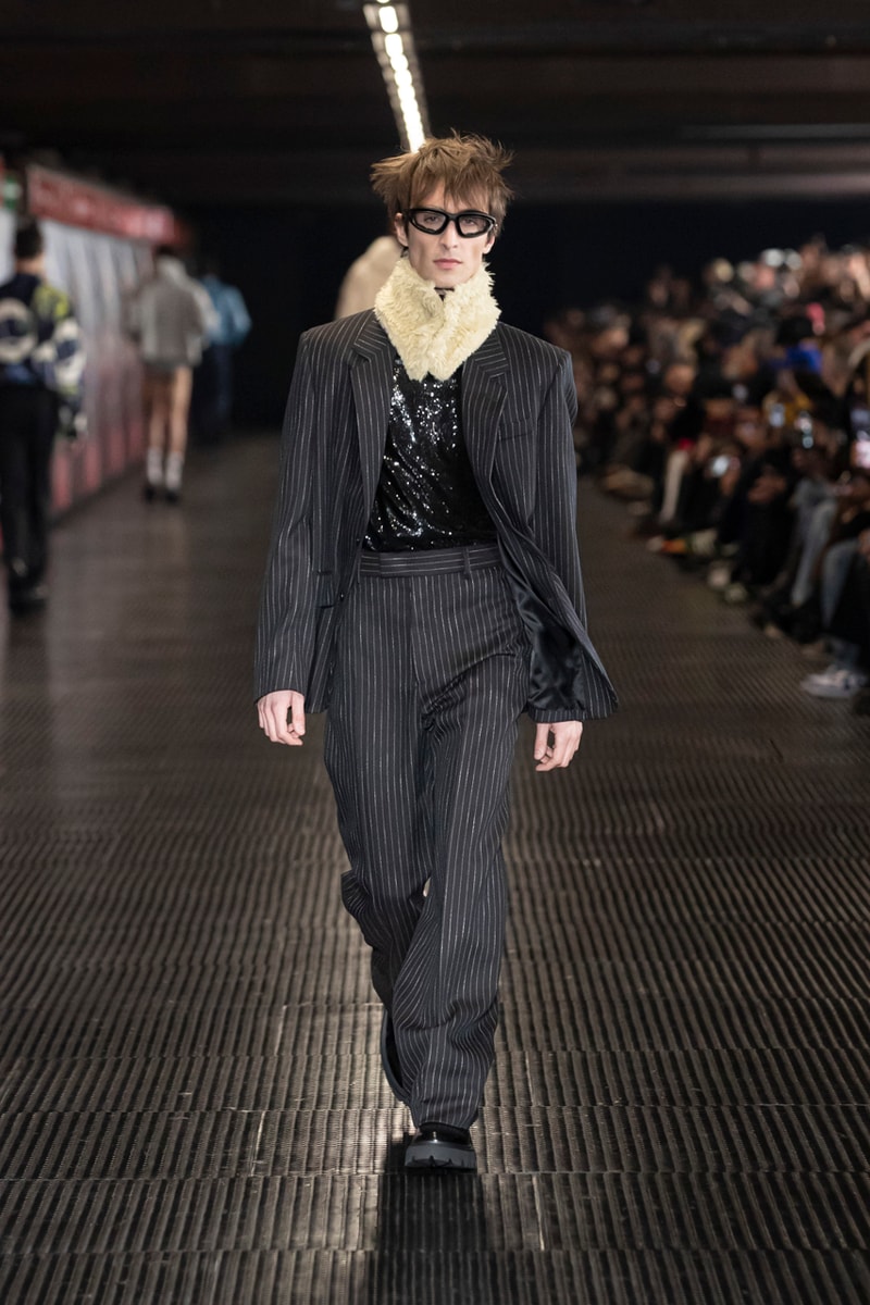 MSGM Fall/Winter 2024 Collection Milan Fashion Week Men's Menswear Runway Images