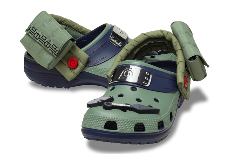 Naruto and Kakashi Receive Their Own Crocs Clog Collabs