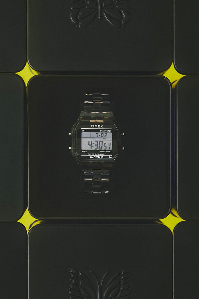 NEEDLES x Timex x BEAMS BOY Classic Digital Black Watch Collaboration Release Info