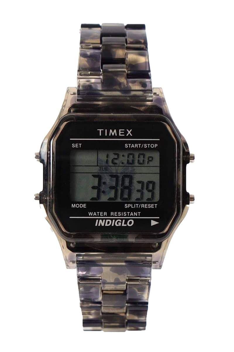 NEEDLES x Timex x BEAMS BOY Classic Digital Black Watch Collaboration Release Info