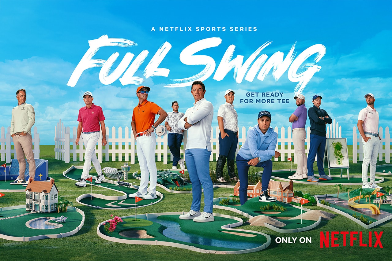 netflix full swing season 2 announces cast release premiere date golf pga tour liv rory mcilroy