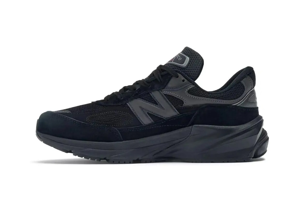 new balance 990v6 triple all black sneakers official release date info photos price store list buying guide
