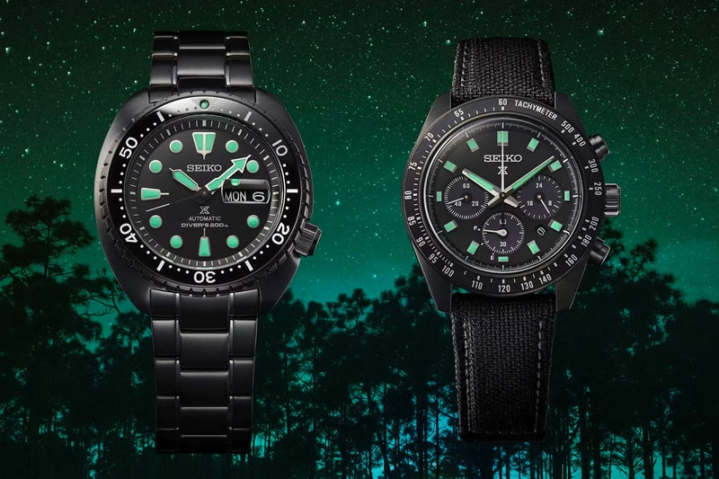 New Seiko Black Series Watches Release Info