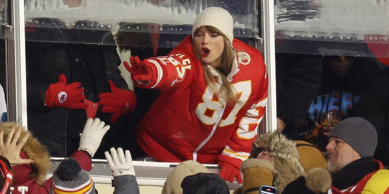 NFL Gives License Designer Kristin Juszczyk taylor swift custom travis kelce puffer jacket