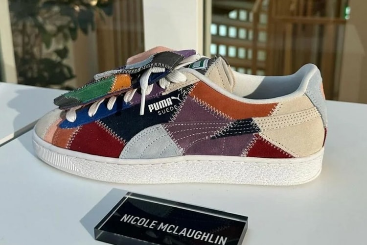 First Look at Nicole McLaughlin's Patchwork-Covered PUMA Suede