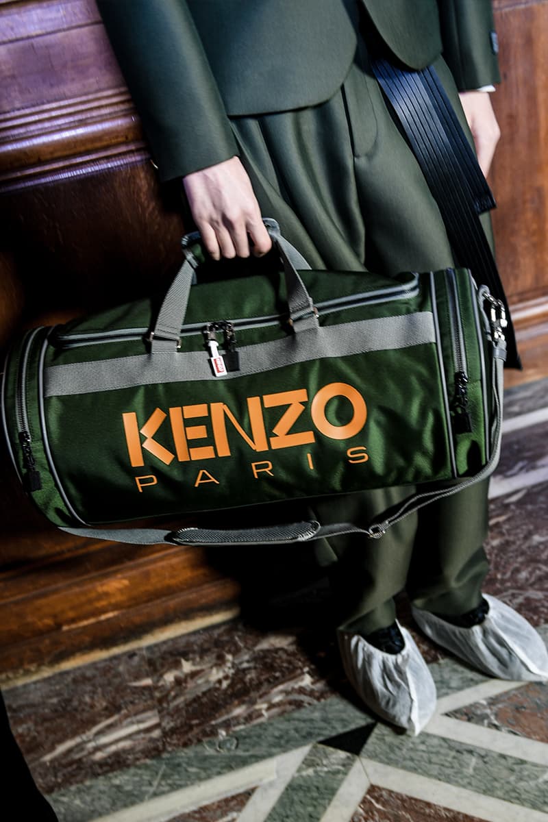 Kenzo Fall Winter 2024 Paris Fashion Week menswear Nigo runway show bibliotheque national library japanese designer adaptation tatatmi mat print 