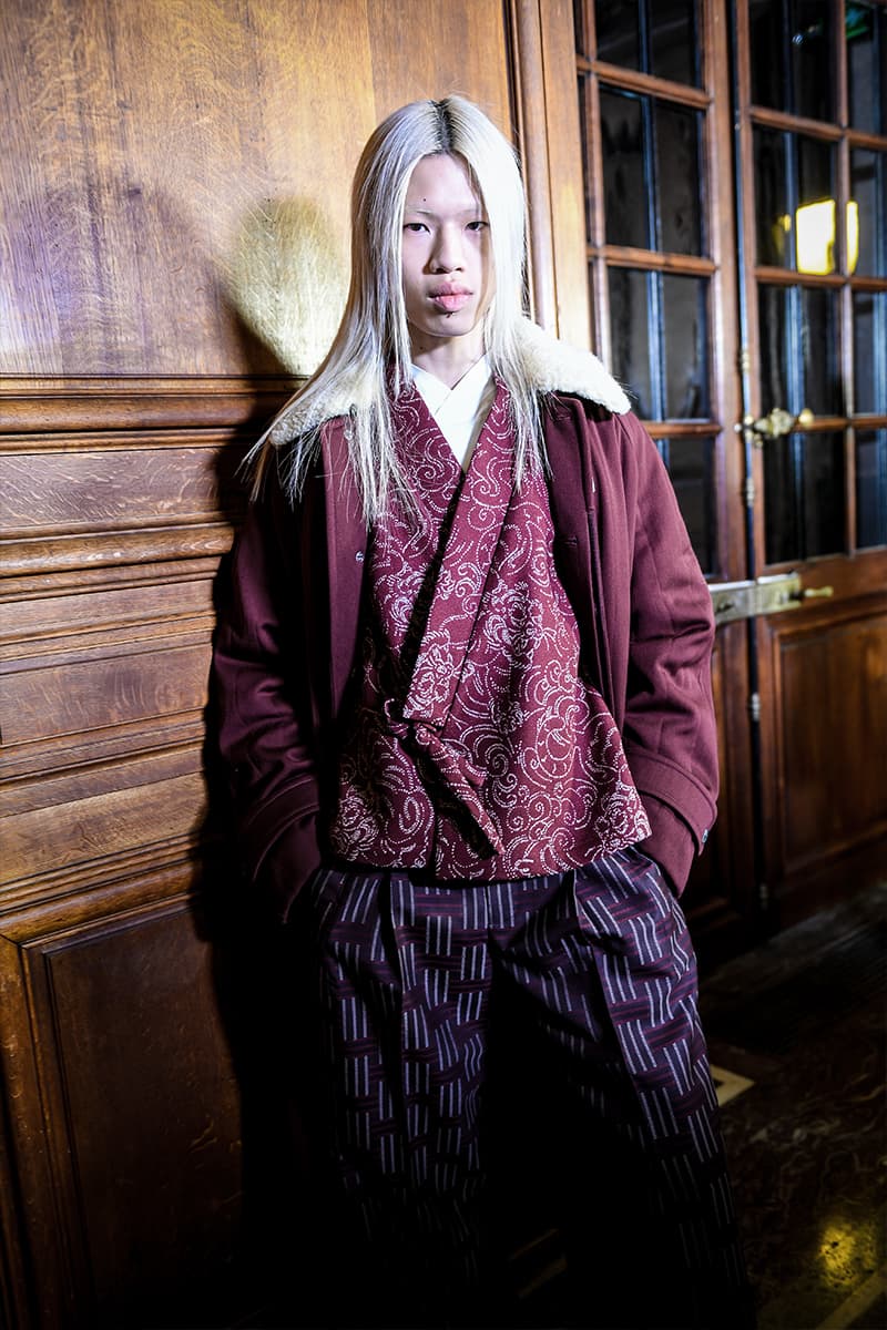 Kenzo Fall Winter 2024 Paris Fashion Week menswear Nigo runway show bibliotheque national library japanese designer adaptation tatatmi mat print 