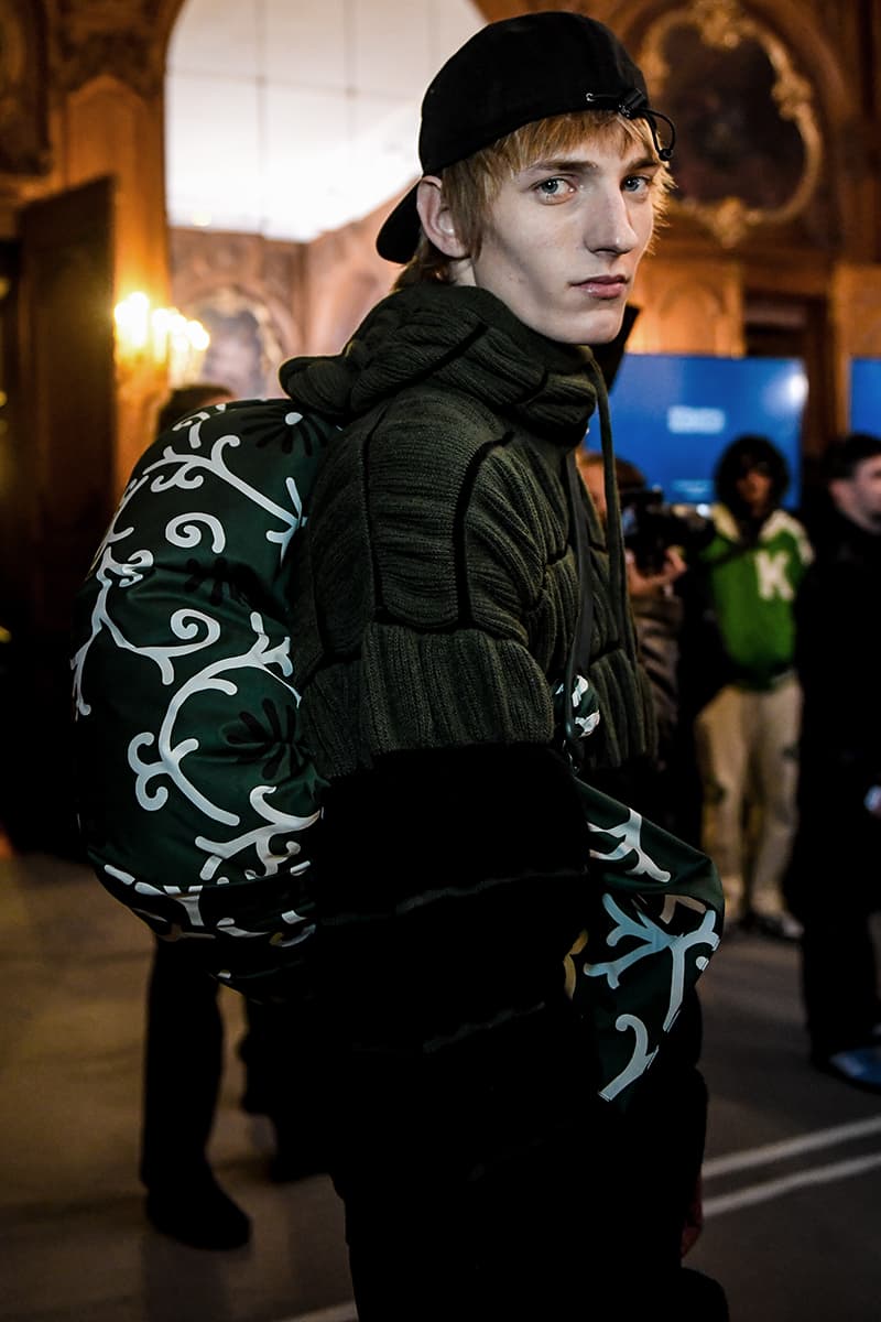 Kenzo Fall Winter 2024 Paris Fashion Week menswear Nigo runway show bibliotheque national library japanese designer adaptation tatatmi mat print 