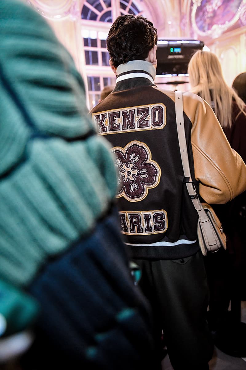 Kenzo Fall Winter 2024 Paris Fashion Week menswear Nigo runway show bibliotheque national library japanese designer adaptation tatatmi mat print 