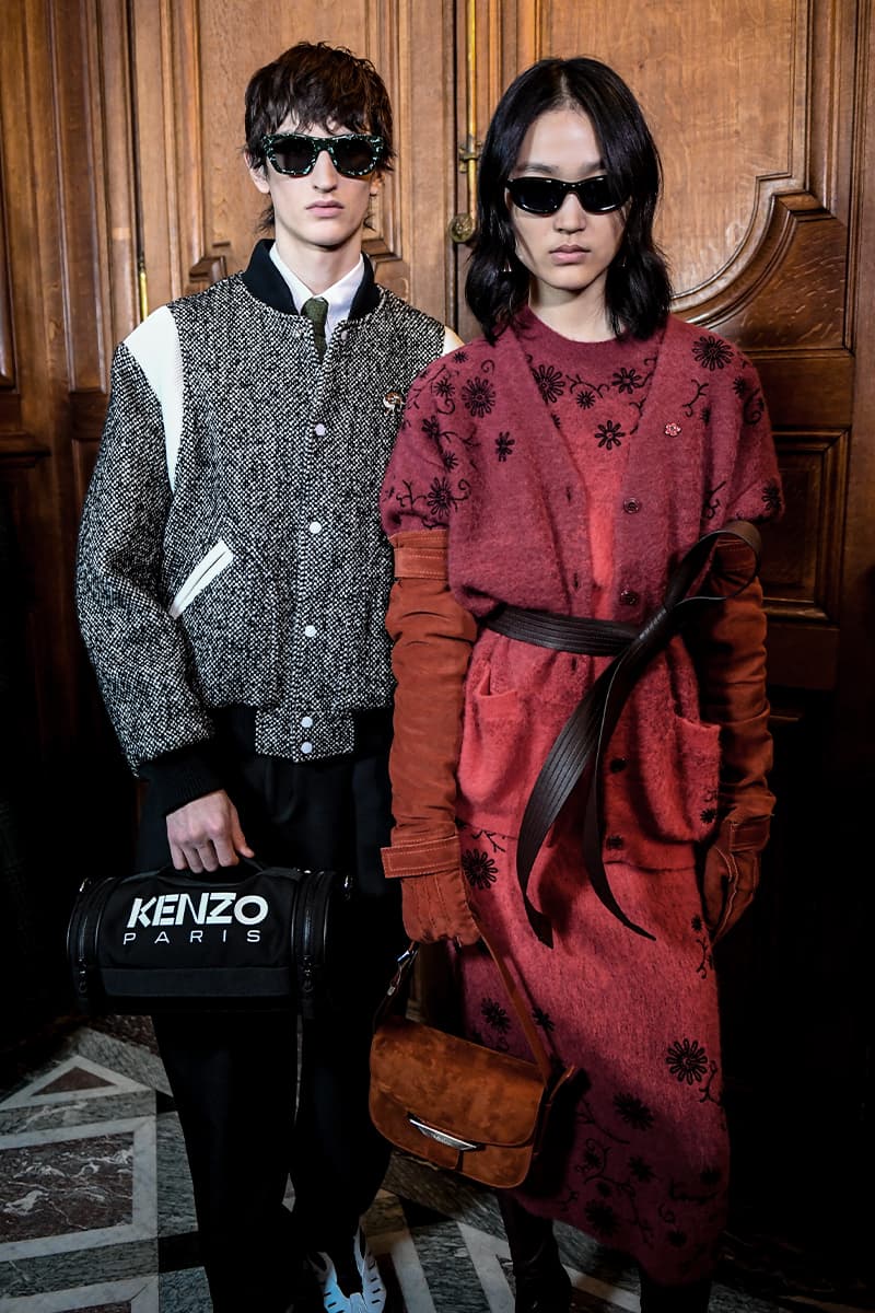 Kenzo Fall Winter 2024 Paris Fashion Week menswear Nigo runway show bibliotheque national library japanese designer adaptation tatatmi mat print 