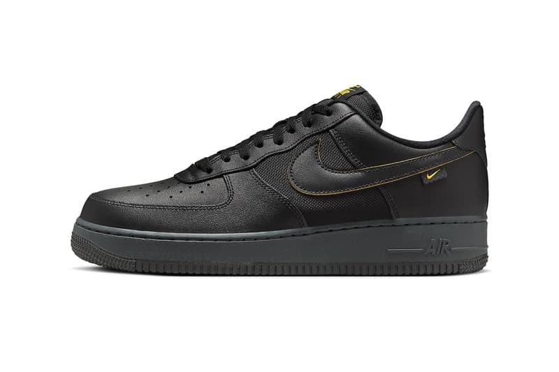 Nike Air Force 1 Low Black University Gold FZ4617-001 Release Info