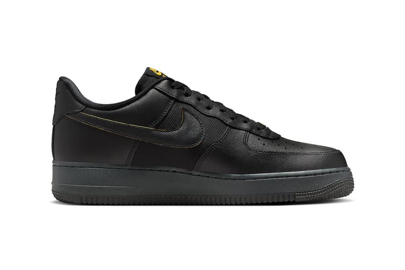 Nike Air Force 1 Low Black University Gold FZ4617-001 Release Info