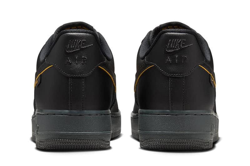 Nike Air Force 1 Low Black University Gold FZ4617-001 Release Info