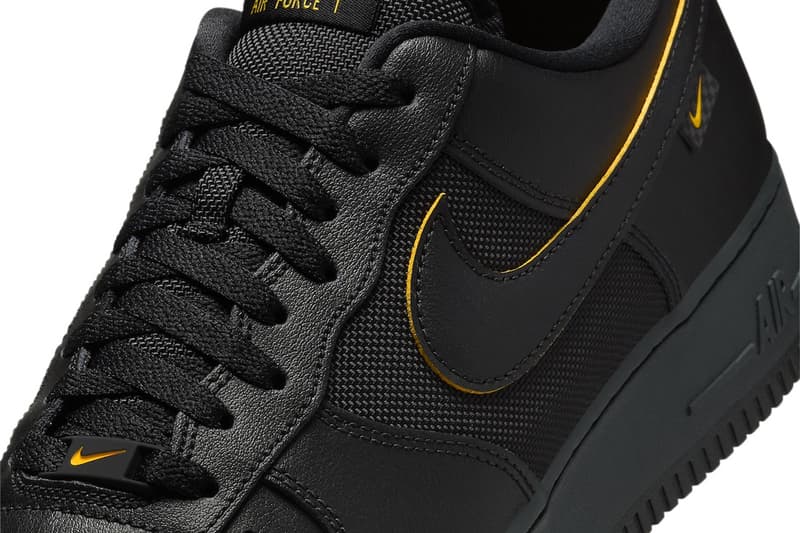 Nike Air Force 1 Low Black University Gold FZ4617-001 Release Info