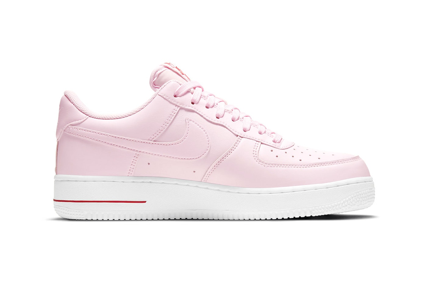 Nike Air Force 1 Low "Rose Pink" Restocks for the New Year 2024 january pink foam af1 low nike swoosh 