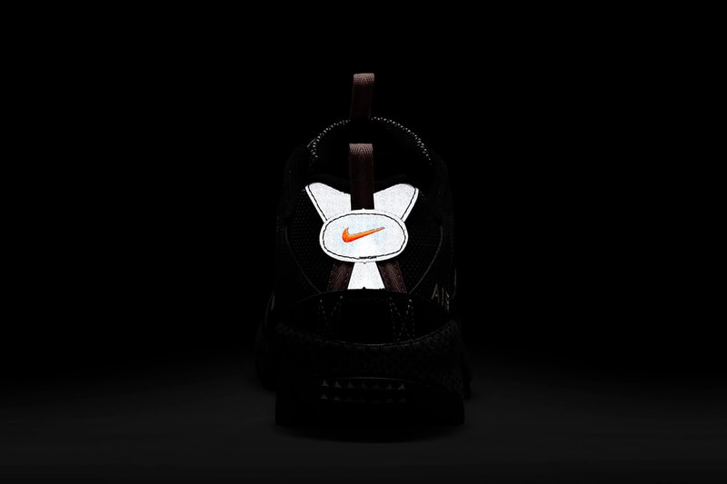 Nike Air Humara Lands in "Black/Bright Crimson" sneakers release price vintage retro color jacquemus drop link mesh outsole upper 