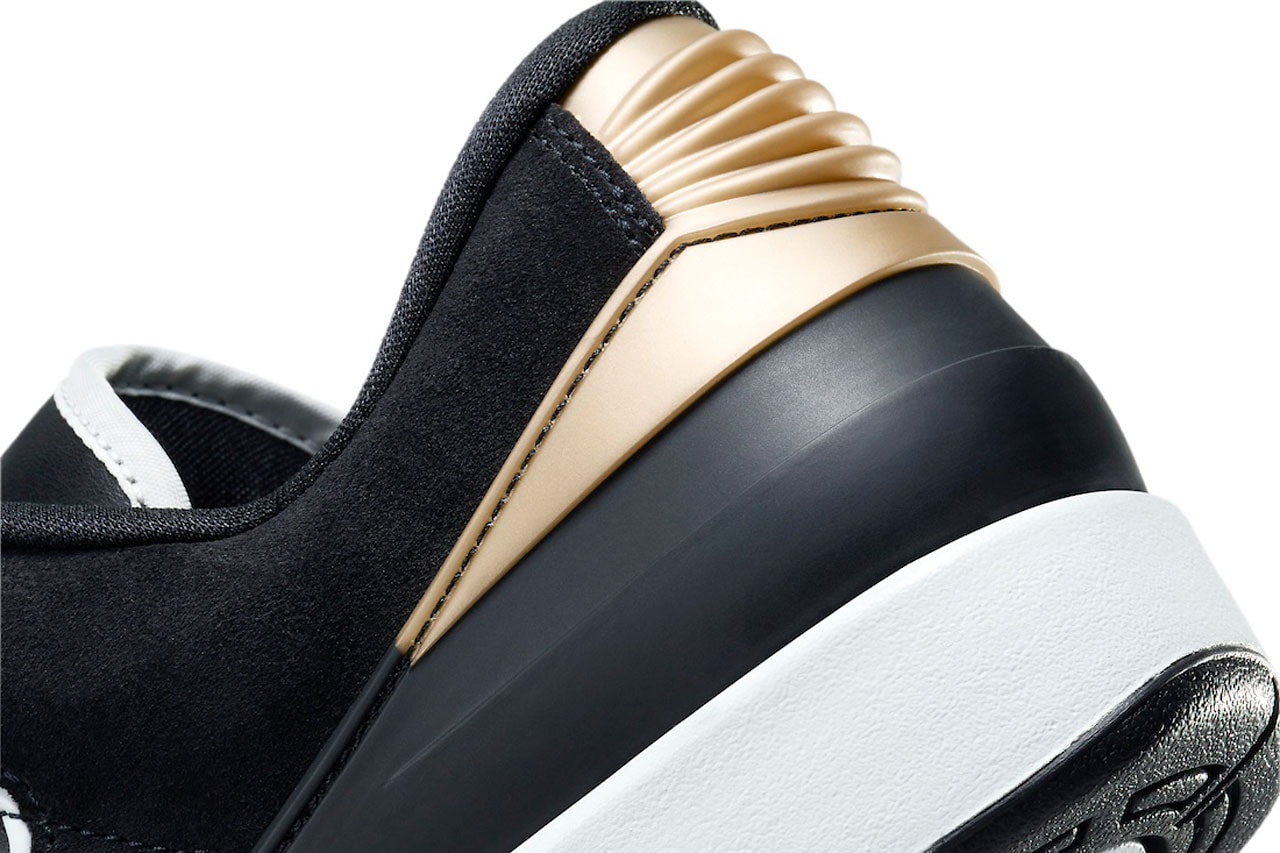 Official Images of the Air Jordan 2 Low "Black/Varsity Red" drop release womens men size price spring 2024 gold off white 