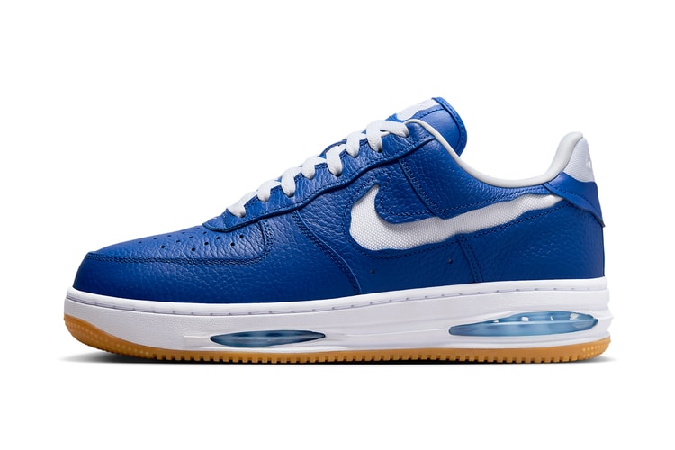 The Nike Air Max Force 1 Low Evo "Team Royal" Is a Head-on Collision Between Air Max and Air Force