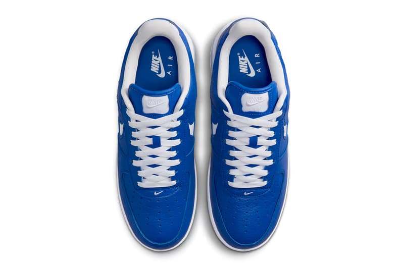 nike sportswear air max force 1 low evo team royal white HF3630 400 official release date info photos price store list buying guide