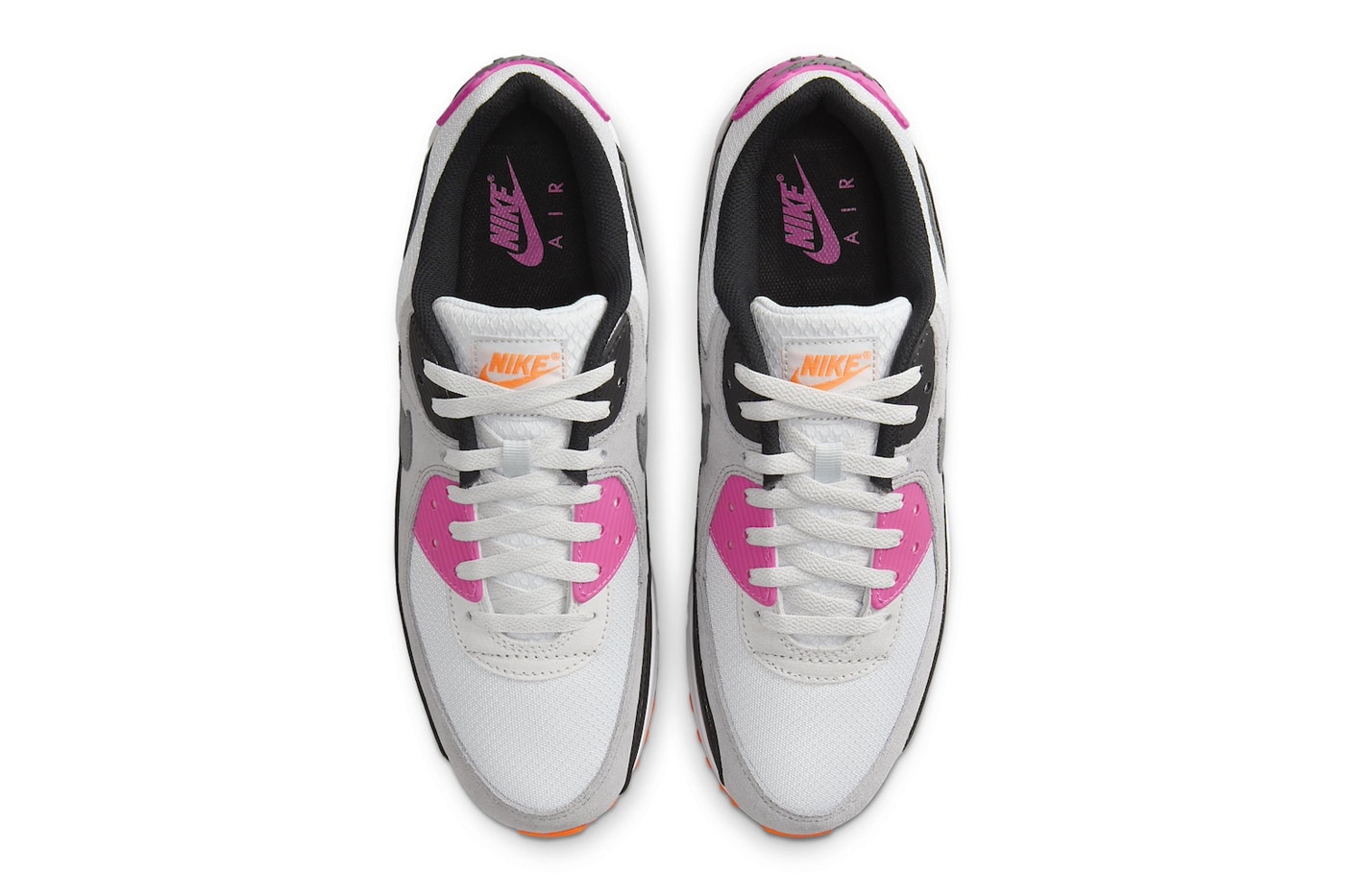 Nike Air Max 90 "Dunkin' Donuts" Has Surfaced Pure Platinum/Cool Grey-Alchemy Pink FN6958-003 ben affleck