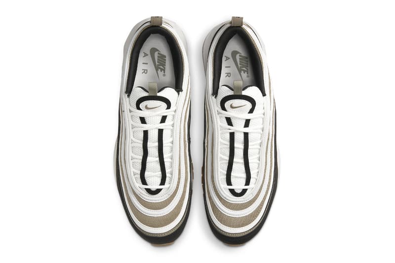 Official Look At the Nike Air Max 97 "Light Olive" 921826-203 cactus jack neutral brown gum soles