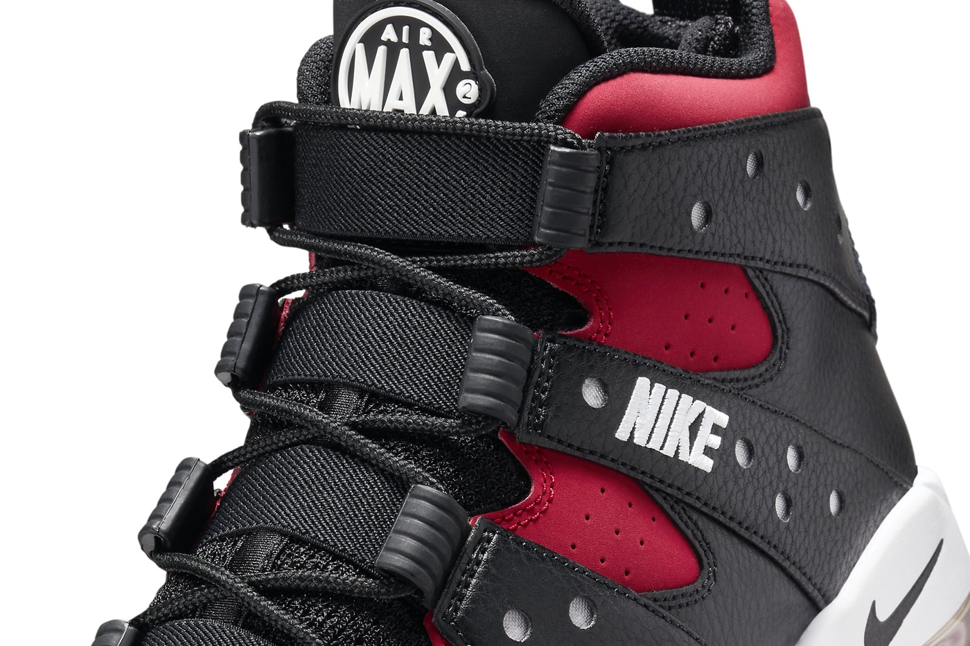 Nike Air Max2 CB 94 Receives a Bulls' Black and Red Makeover FN6248-001 black gym red michael jordan phoenix suns houston rockets philadelphia sixers nba