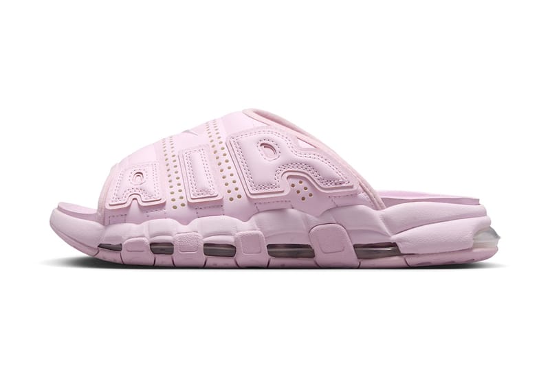 Nike Air More Uptempo Slide Arrives in "Pink"