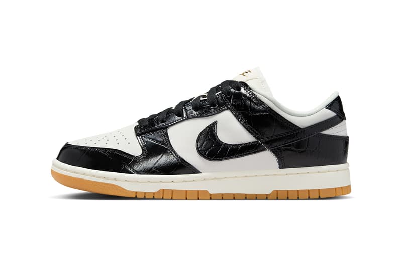 Nike Dunk Low Black Croc FJ2260-003 Release Info date store list buying guide photos price