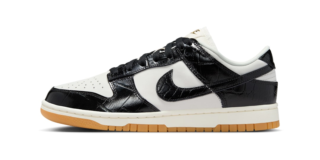 Nike Dunk Low Black Croc FJ2260-003 Release Info | Hypebeast display picture 2