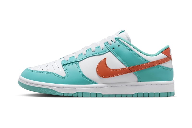 Official Look At the Nike Dunk Low "Miami Dolphins"