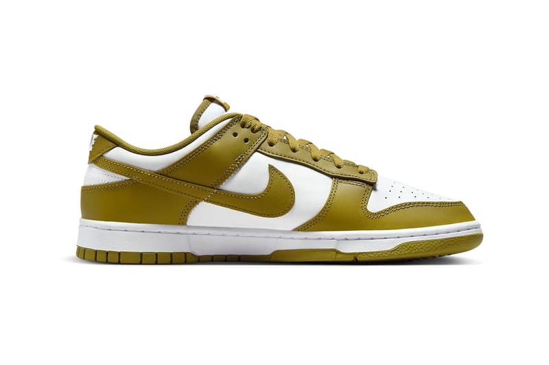 Official Look At the Nike Dunk Low "Pacific Moss" DV0833-105 white low top sneakers swoosh spring 2024