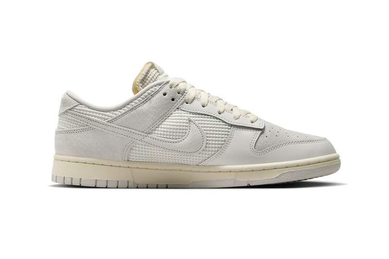 Official Look at the Nike Dunk Low "Phantom" HF4297-001 Phantom/Light Bone-Sail-Coconut Milk-Saturn Gold release info summer 2024
