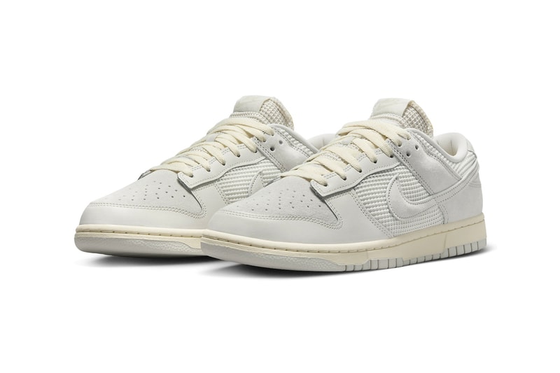 Official Look at the Nike Dunk Low "Phantom" HF4297-001 Phantom/Light Bone-Sail-Coconut Milk-Saturn Gold release info summer 2024