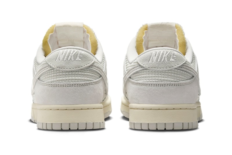 Official Look at the Nike Dunk Low "Phantom" HF4297-001 Phantom/Light Bone-Sail-Coconut Milk-Saturn Gold release info summer 2024