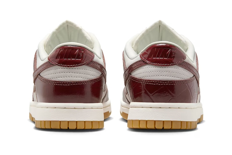 Nike Dunk Low Team Red Croc FJ2260-004 Release Info
