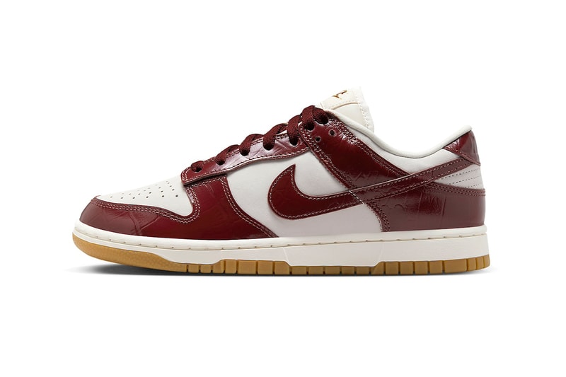 Nike Dunk Low Team Red Croc FJ2260-004 Release Info