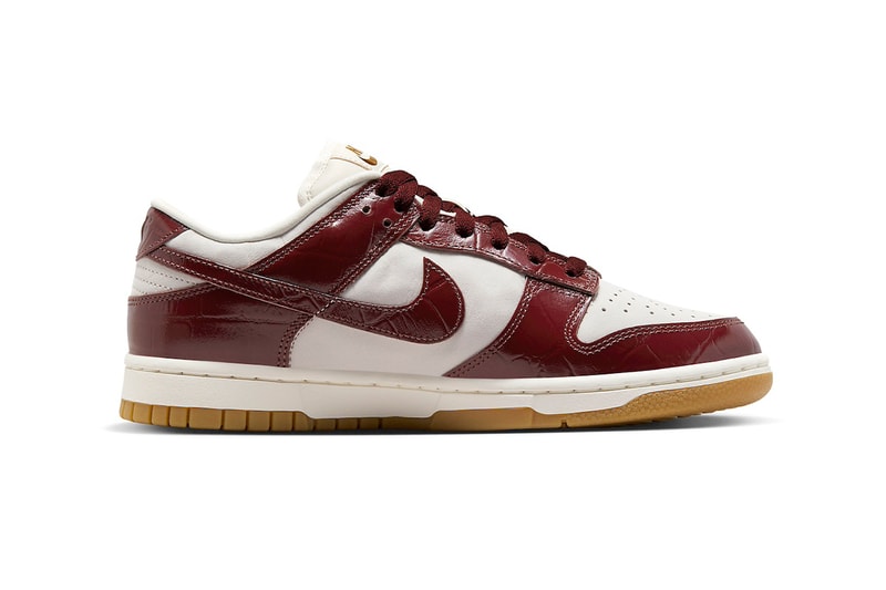 Nike Dunk Low Team Red Croc FJ2260-004 Release Info