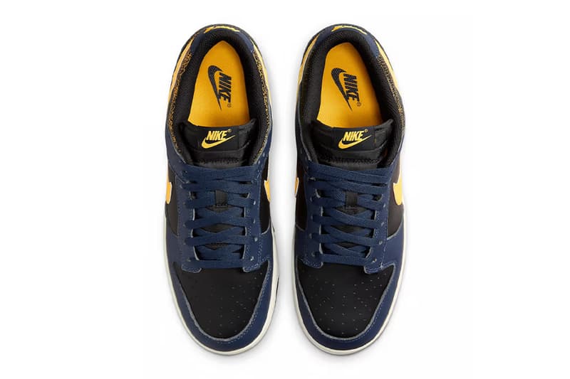 Nike Dunk Low Vintage Michigan FZ4014-010 Release Info