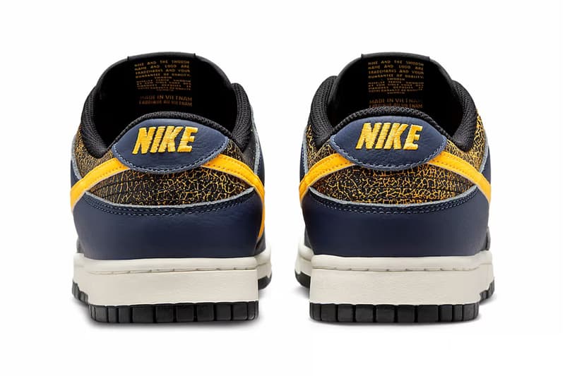 Nike Dunk Low Vintage Michigan FZ4014-010 Release Info