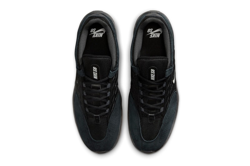 Nike SB Presents New Vertebrae Model in "Black Gum" nyjah 3 skateboarding upper leather suede mesh laces drop release price dollars link usd snkrs 
