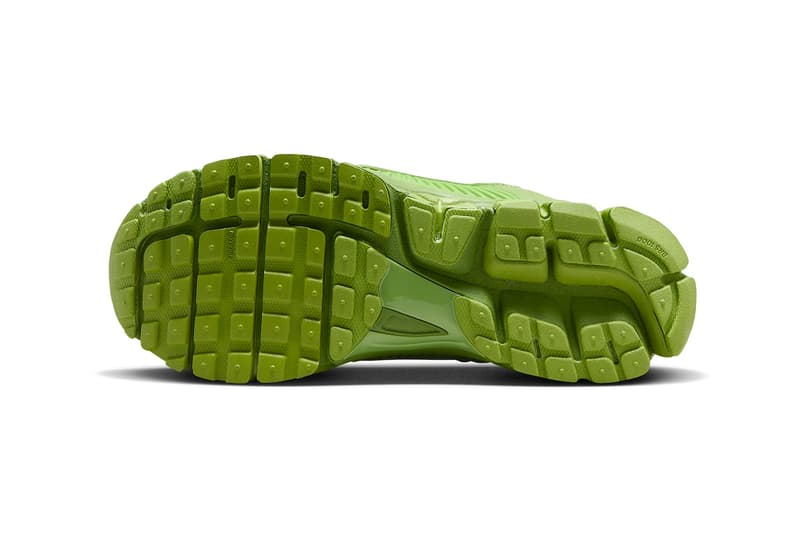 Official Look at the Nike Zoom Vomero 5 "Chlorophyll" release info shoes  FQ7079-300 summer 2024comfy green sneakers swoosh 