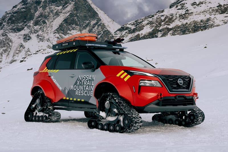 Nissan X Trail e 4ORCE Mountain Rescue Info