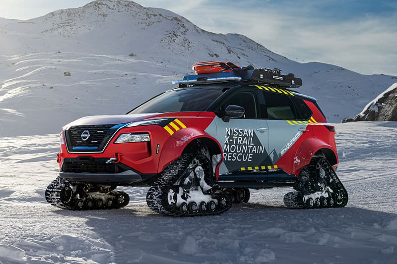 Nissan X Trail e 4ORCE Mountain Rescue Info