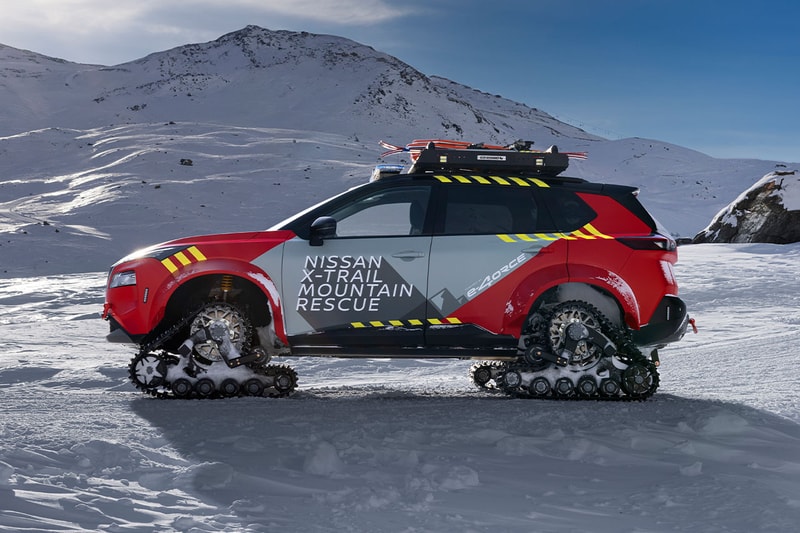 Nissan X Trail e 4ORCE Mountain Rescue Info